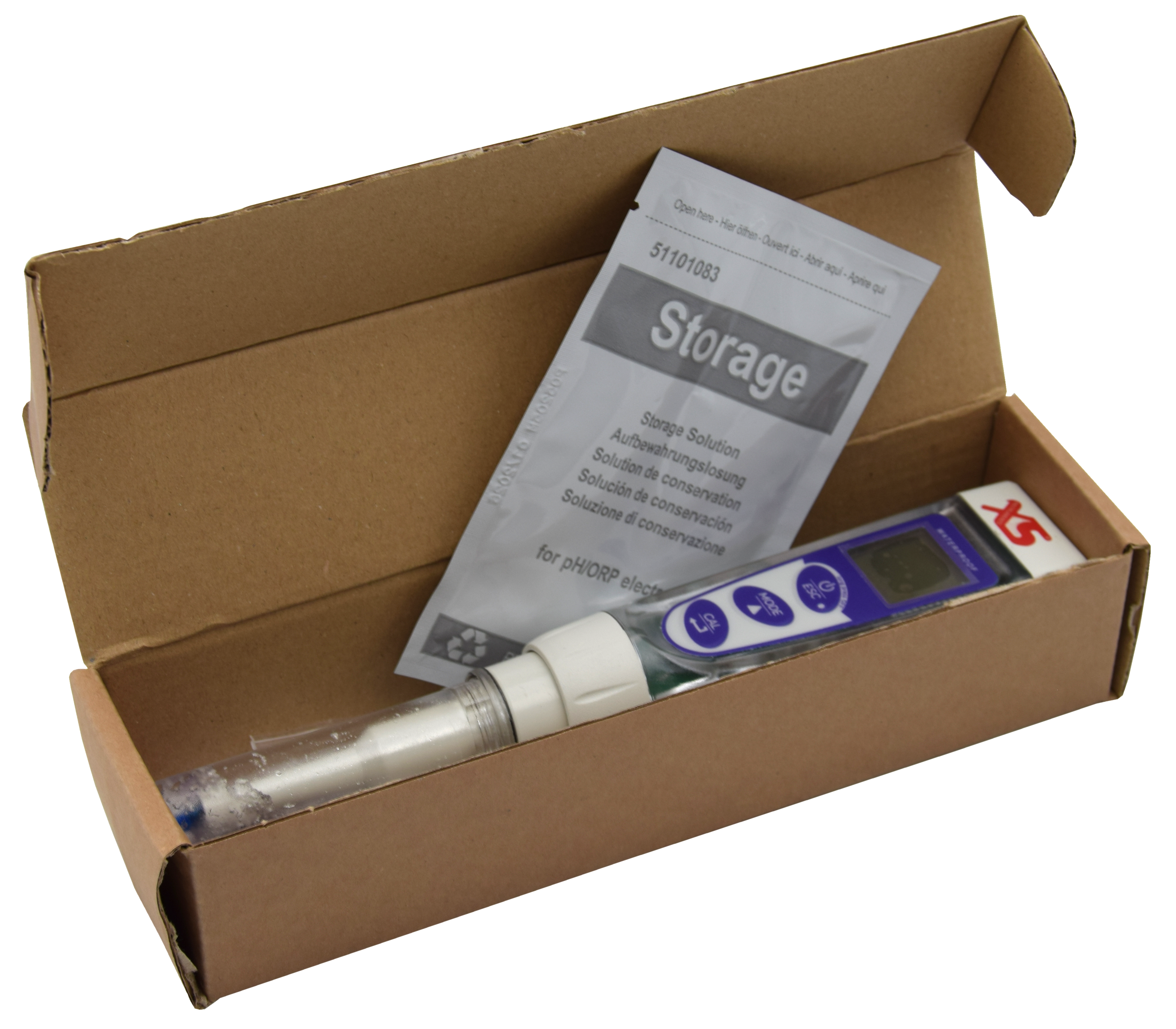 XS pH 5 FOOD ECO PACK – Lebensmittel Pocket Tester zur pH/mV/Temperatur Messung